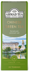 Чай зеленый Ahmad Tea Китайский (1.8г x 25шт), 45г