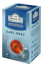Чай черный Ahmad Tea Эрл Грей без кофеина (1.8г x 20шт), 36г