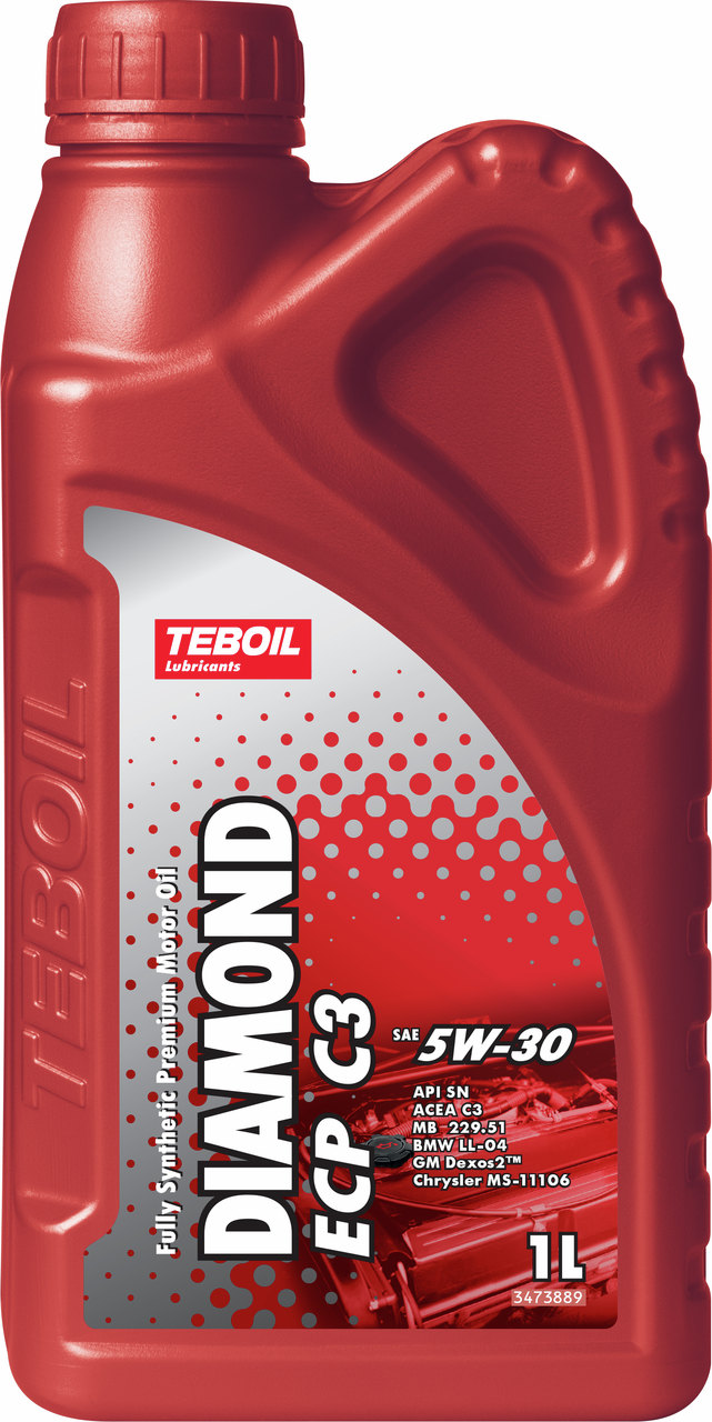 Масло моторное Teboil Diamond ECP C3 5W-30, 1л