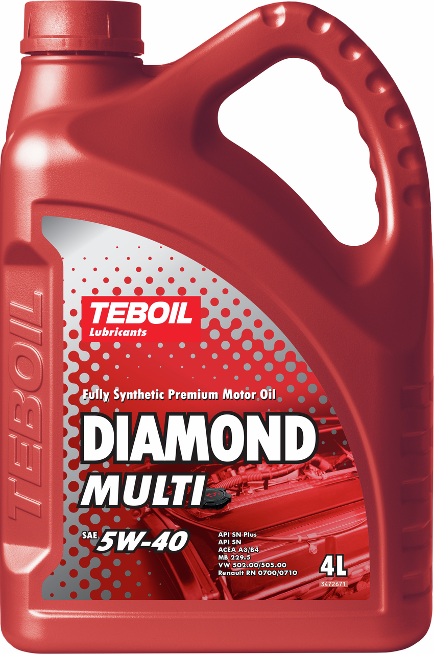 Масло моторное Teboil Diamond Multi 5W-40, 4л