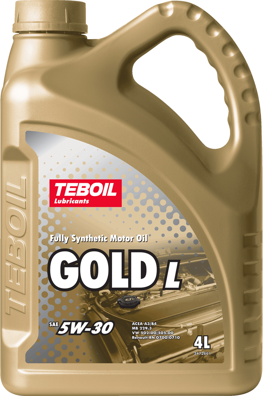 МасломоторноеTeboilGoldL5W-30,4л