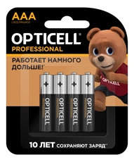 Батарейки Opticell Professional AAA, 4шт