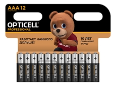 Батарейки Opticell Professional AAA, 12шт
