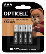 Батарейки Opticell Basic AAA, 4шт