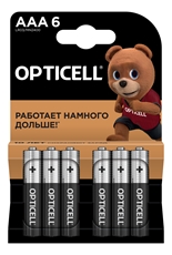 Батарейки Opticell Basic AAA, 6шт