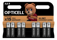 Батарейки Opticell Basic AA, 8шт
