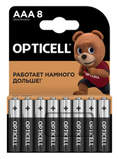 Батарейки Opticell Basic AAA, 8шт