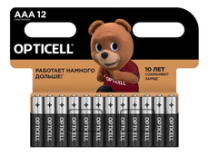 Батарейки Opticell Basic AAA, 12шт