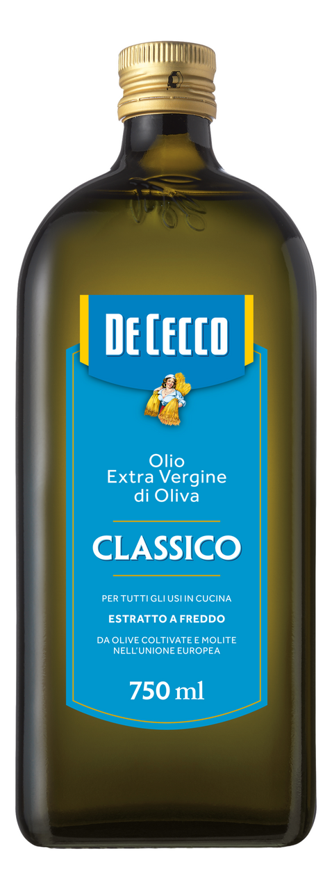 Изображение товара Масло оливковое De Cecco Classico Extra Virgin 750мл из Италии высокая качество