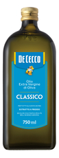 Масло оливковое De Cecco Classico Extra Virgin нерафинированное, 750мл