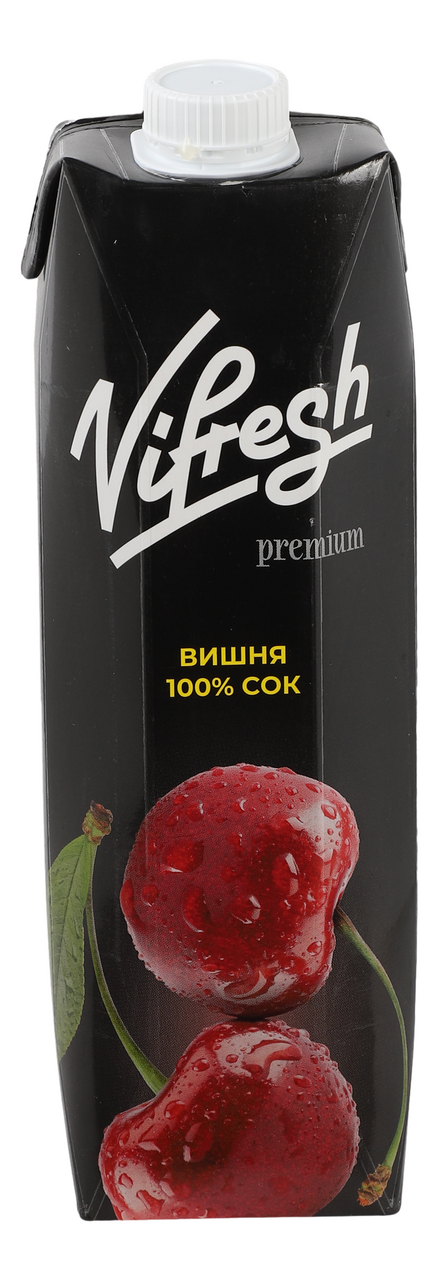 Сок Vifresh Вишня, 1л купить с доставкой на дом, цены в интернет-магазине