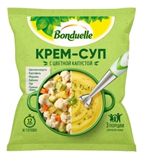 Крем-суп Bonduelle с цветной капустой замороженный, 350г