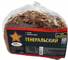 Хлеб Богдановский хлеб Генеральский бездрожжевой, 280г