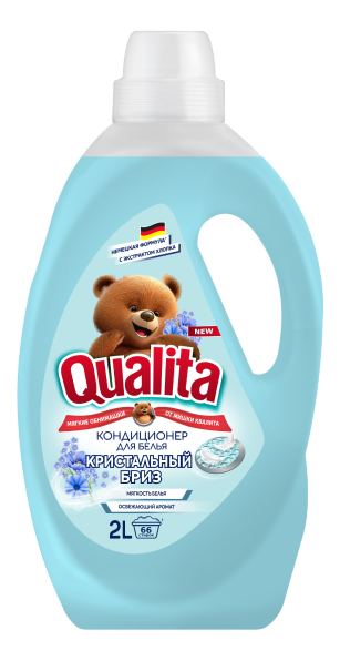 Изображение товара Кондиционер для белья Qualita Кристальный бриз, 2л