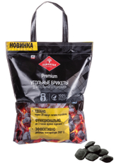 Брикеты угольные Forester в сумке, 3кг