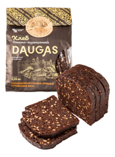 Хлеб Русский хлеб Даугас ржано-пшеничный нарезка, 260г