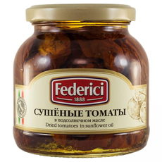 Томаты вяленые Federici в подсолнечном масле, 280г