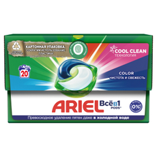 Капсулы для стирки Ariel Все-в-1 Color, 20шт