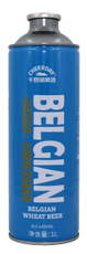Напиток пивной Cheerday Belgian wheat beer светлый, 1л
