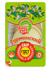 Сыр плавленый Город сыра Гурманский копченый нарезка 40%, 150г