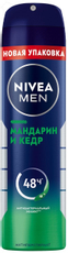 Антиперспирант-спрей Nivea Men Мандарин-кедр, 150мл