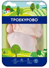 Бедро цыпленка-бройлера Троекурово особо охлажденное, ~850г