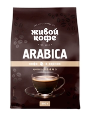 Кофе Живой кофе арабика зерновой, 800г