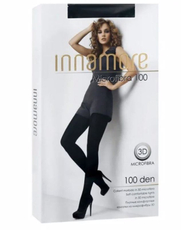 Колготки женские Innamore Microfibra 100 den черные, размер 3