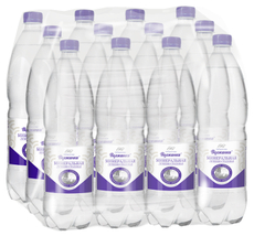 Вода Волжанка минеральная газированная, 1л x 12 шт