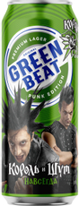 Пиво Greenbeat ж/б, 0.45л