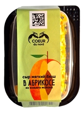 Сыр бюш Coeur du Nord в абрикосе 45%, 130г