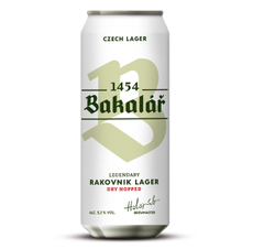 Пиво Bakalar холодного охмеления, 0.5л