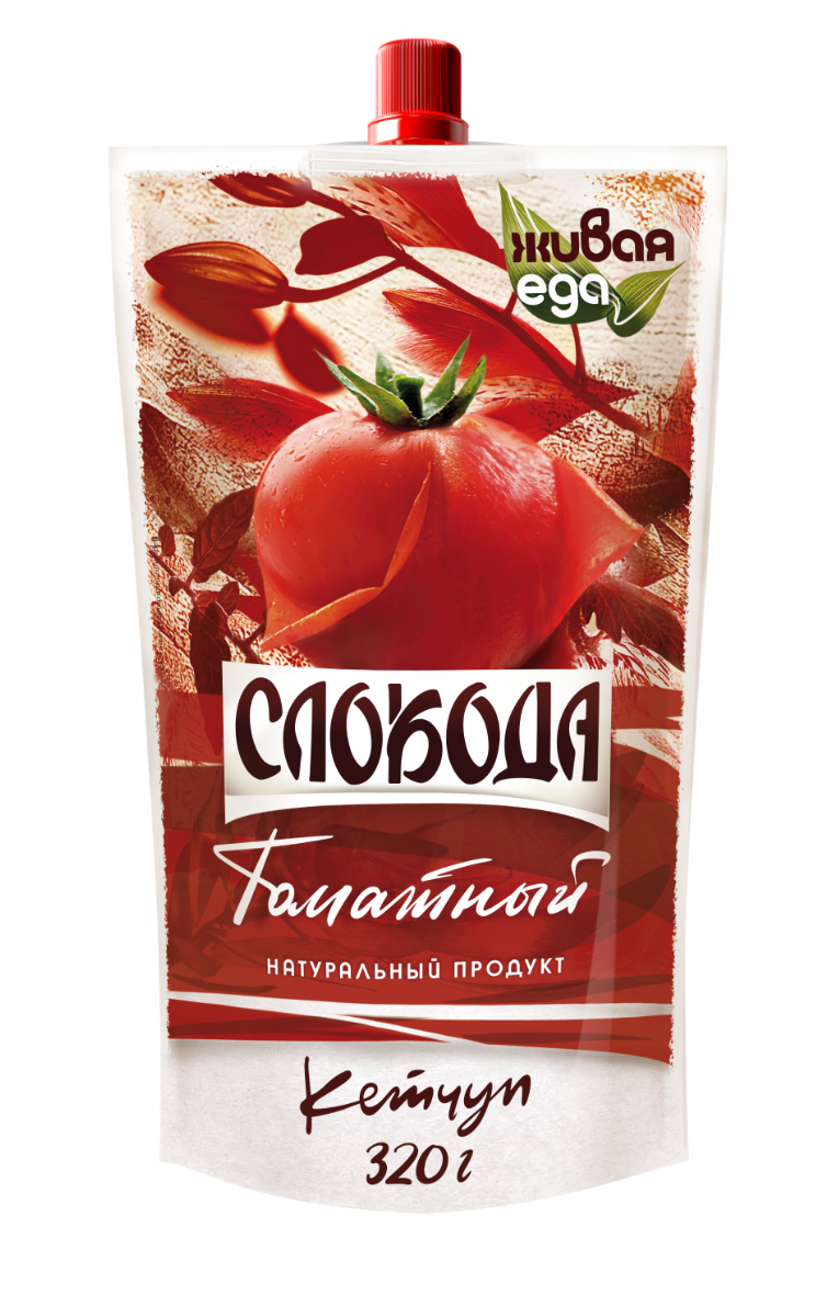 Кетчуп Слобода томатный, 320г