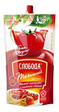 Кетчуп Слобода томатный, 320г