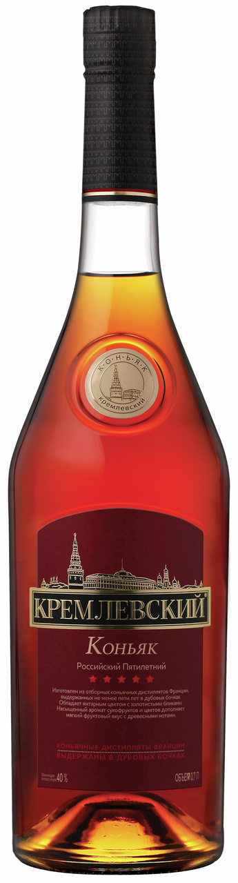 Коньяк Кремлевский 5 лет, 0.7л