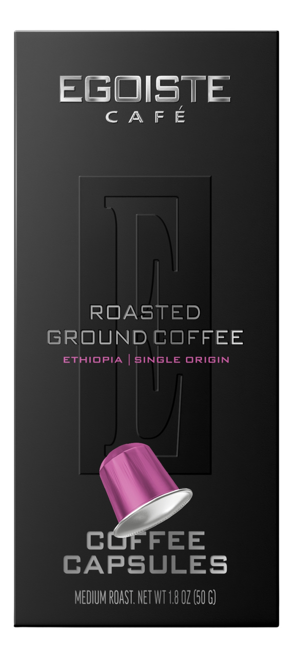 Изображение товара Кофе в капсулах Egoiste Ethiopia для кофемашин Nespresso 10шт, 50г