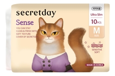 Прокладки Secretday Sense Ultra Slim размер M, 10шт