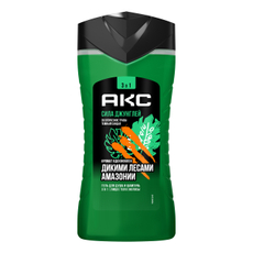Шампунь и гель для душа Акс Сила джунглей, 250мл