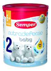 Смесь молочная детская Semper 2 Nutradefense Baby с 6 месяцев, 400г