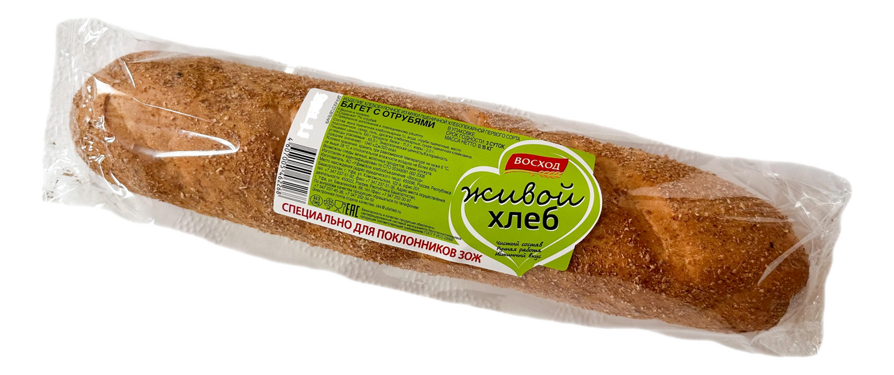 Багет Восход с отрубями, 150г