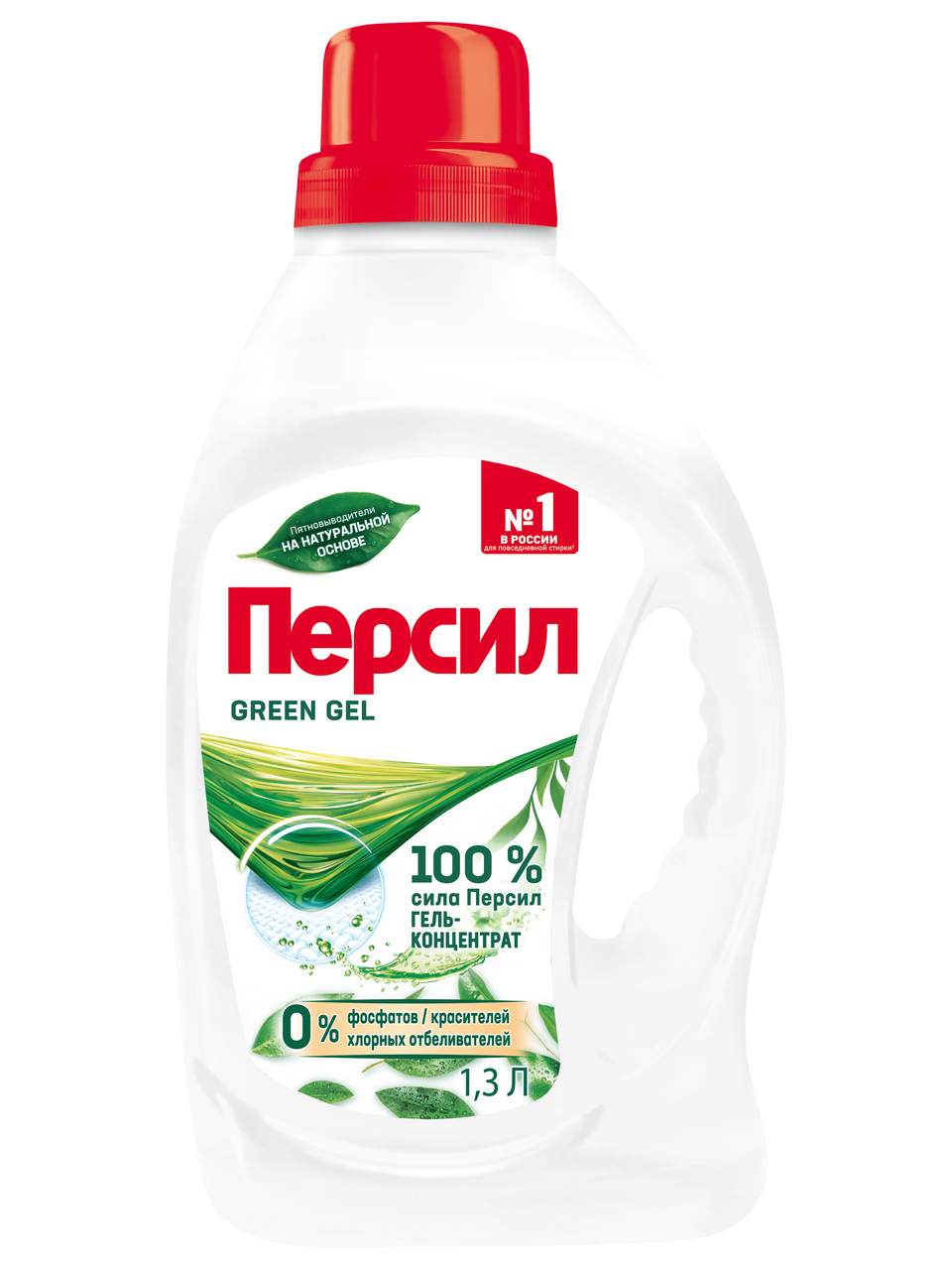 Изображение товара Средство для стирки Персил Green Gel 1.3л гипоаллергенное для всех тканей