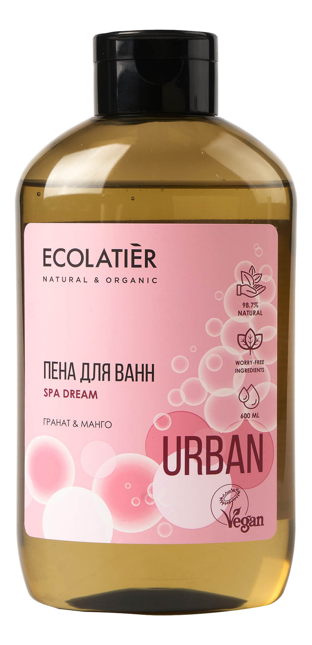 Изображение товара Пена для ванн Ecolatier гранат-манго, 600мл