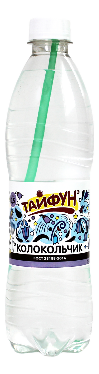 Напиток Тайфун Колокольчик газированный, 500мл
