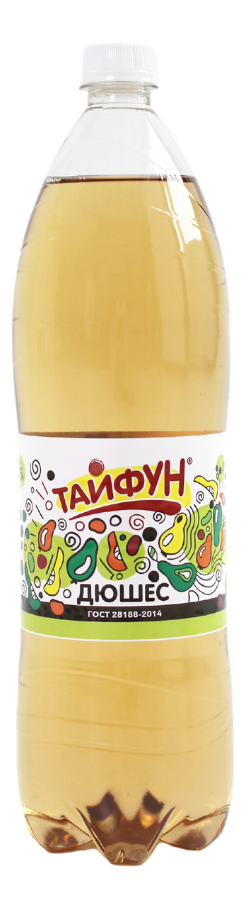 Лимонад Тайфун Дюшес газированный, 1.5л