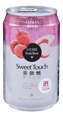 Напиток пивной Taiwan beer Sweet Touch личи, 0.33л
