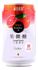Напиток пивной Taiwan beer Sweet Touch грейпфрут, 0.33л