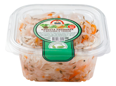 Капуста квашеная Илья Муромец с морковью и тмином, 350г