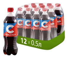 Напиток Cool Cola газированный, 500мл x 12 шт