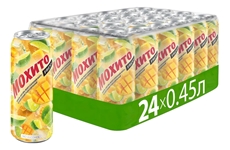 Напиток Мохито Fresh манго газированный, 450мл x 24 шт