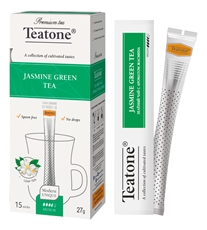 Чай зеленый Teatone жасмин в стиках (1.8г x 15шт), 27г